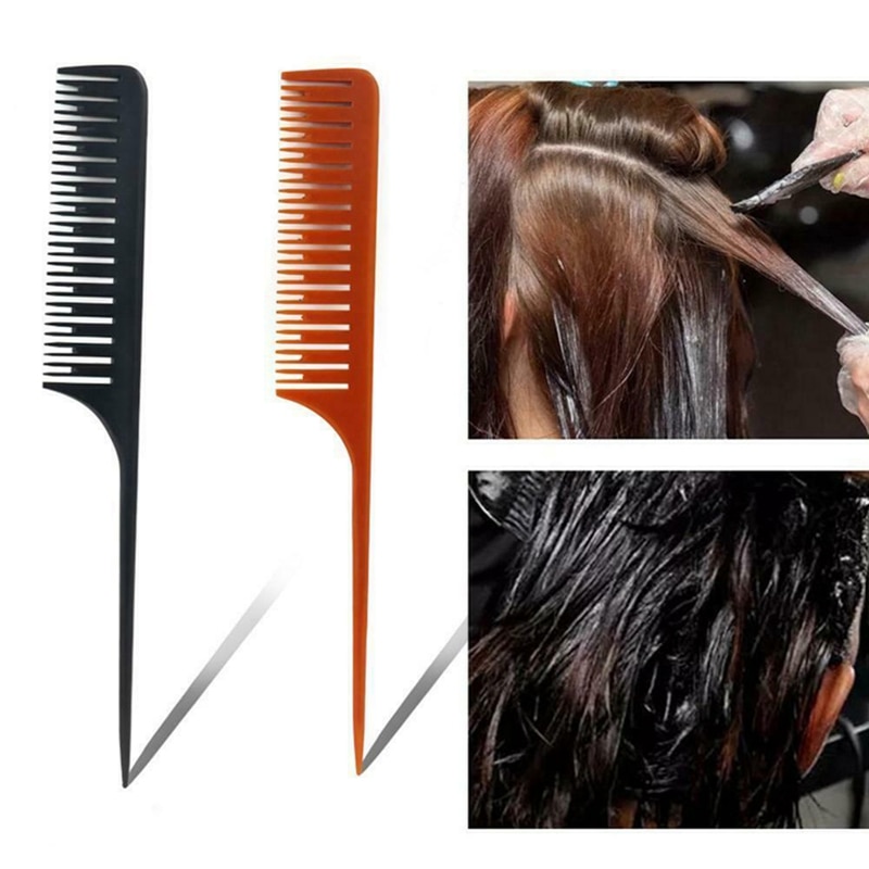 1Pc Professional Hair Combs Hairdressing Tail Comb Anti Static Comb ...