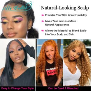 Ali Grace Wigs Brazilian Kinky Curly Human Hair Wigs Pre Plucked 360 Lace Frontal Wigs Remy Hair Deep Curly Lace Front Wig
