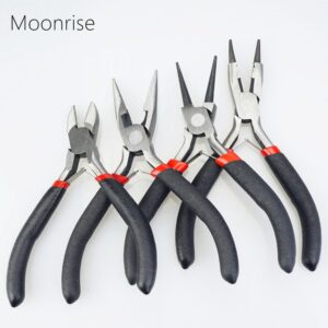 Jewelry Pliers Tools & Equipment Kit Long Needle Round Nose Cutting Wire Pliers For Jewelry Making Handmade Accessories HK043