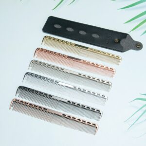 1pc Small Stainless Steel Hair Comb Professional Hairdressing Combs Hair Cutting Dying Hair Brush Barber Tools Salon Accessaries