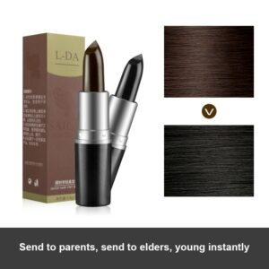 One-Time Hair Dye Instant Gray Root Coverage Hair Color Modify Cream Stick Temporary Cover Up White Hair Colour Dye Products
