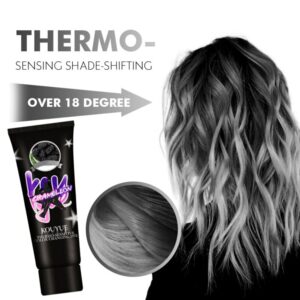Thermochromic Color Changing Hair Dye Popular Color Number Purple Semi Permanent Paint Hair Color Dye Cream For Hair Styling