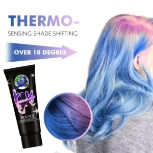 Thermochromic Color Changing Wonder Dye Hair Dye Grey Purple Green Blue Hair Color Dye Cream Semi Permanent Paint TSLM1