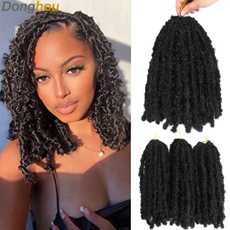 Butterfly Locs Crochet Hair 12 Inch 19 Packs Butterfly Locs Bob